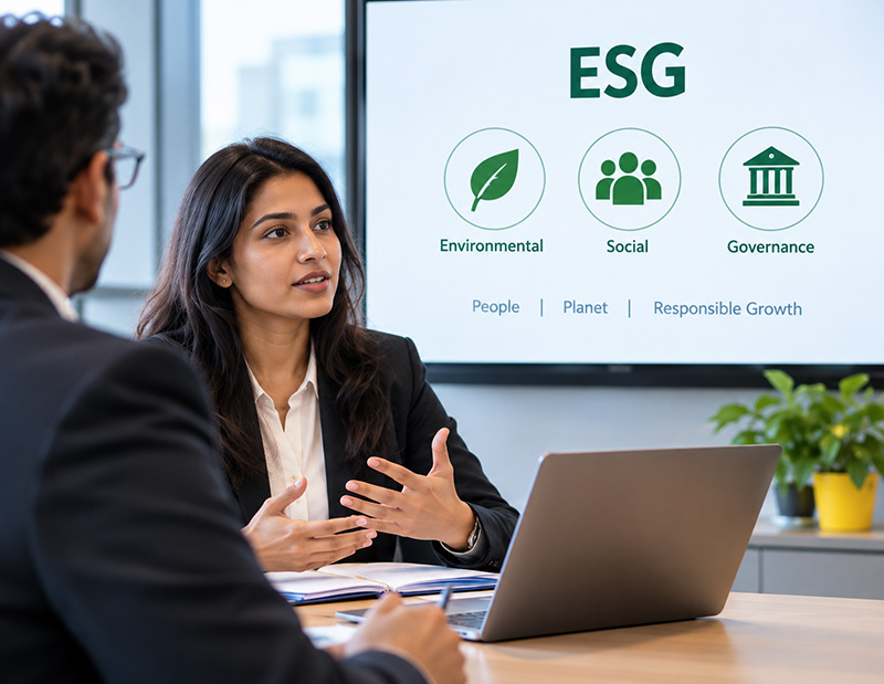 ESG consultant actually does