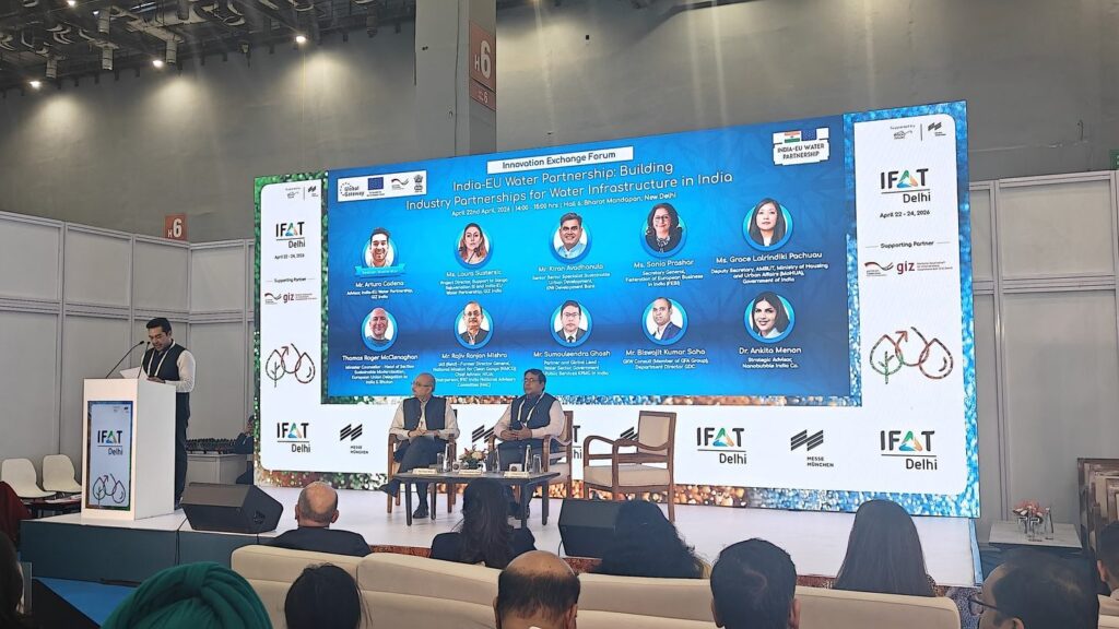 India-EU Water Partnership session at the Innovation Exchange Forum, IFAT Delhi 2026